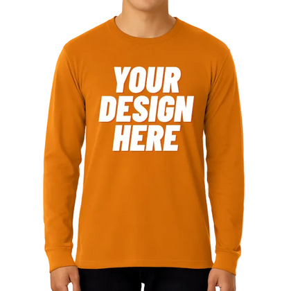 Custom long sleeves ready for your logo